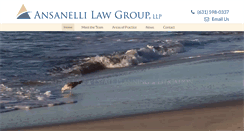 Desktop Screenshot of ansanellilawgroup.com